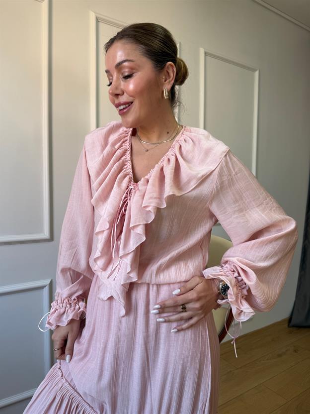 Pudra İsveç Elbise