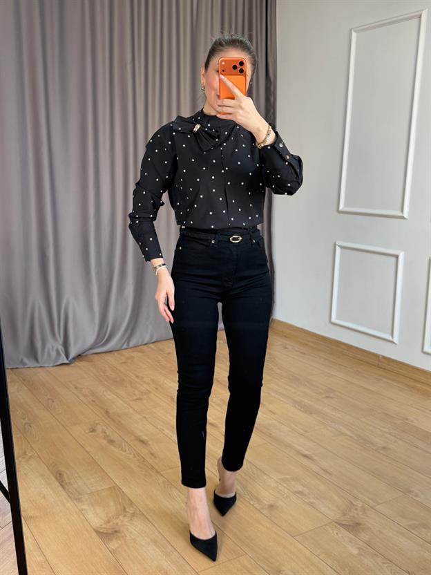 Siyah Skinny Jean