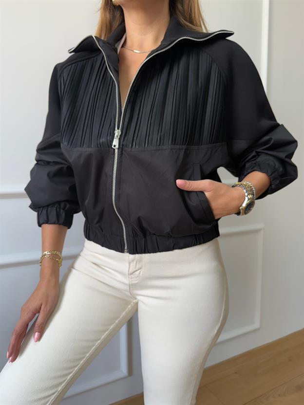 Siyah Tasarım Ceket