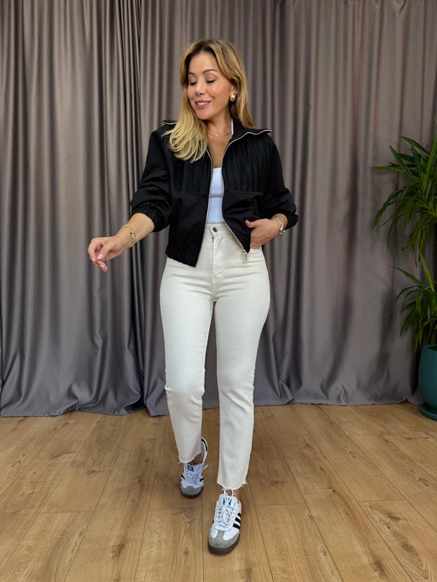 Siyah Tasarım Ceket