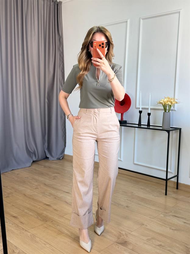 Taş Duble Paça Pantolon