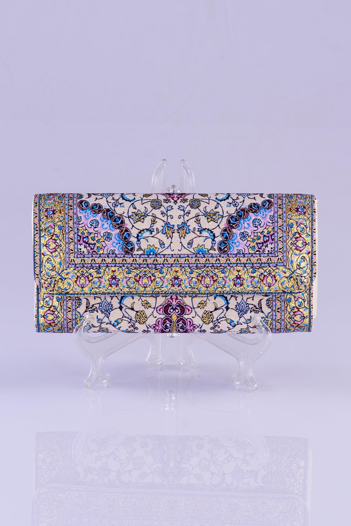 Mottif  İstanbul  Otantik Dokuma Kadın Cüzdan 1506.04