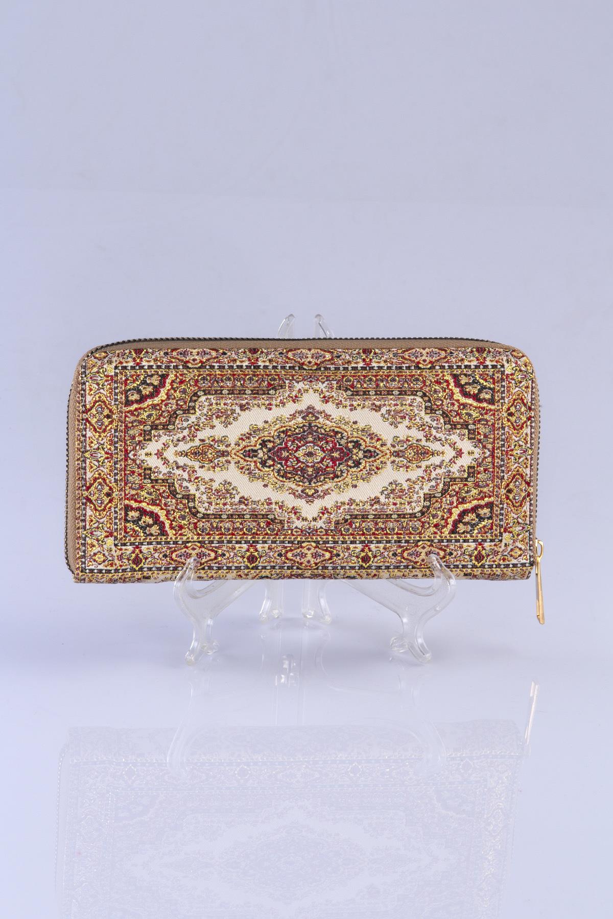 Mottif  İstanbul  Otantik Dokuma Kadın Cüzdan 1503.03