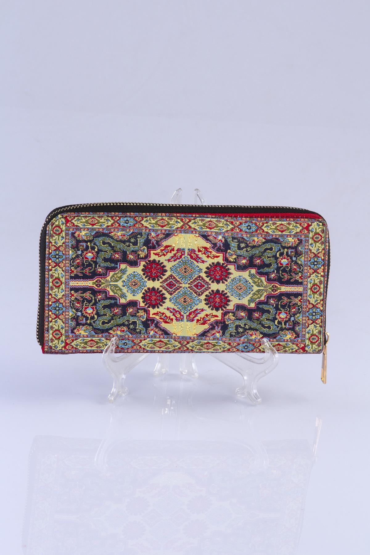 Mottif  İstanbul  Otantik Dokuma Kadın Cüzdan 1503.08