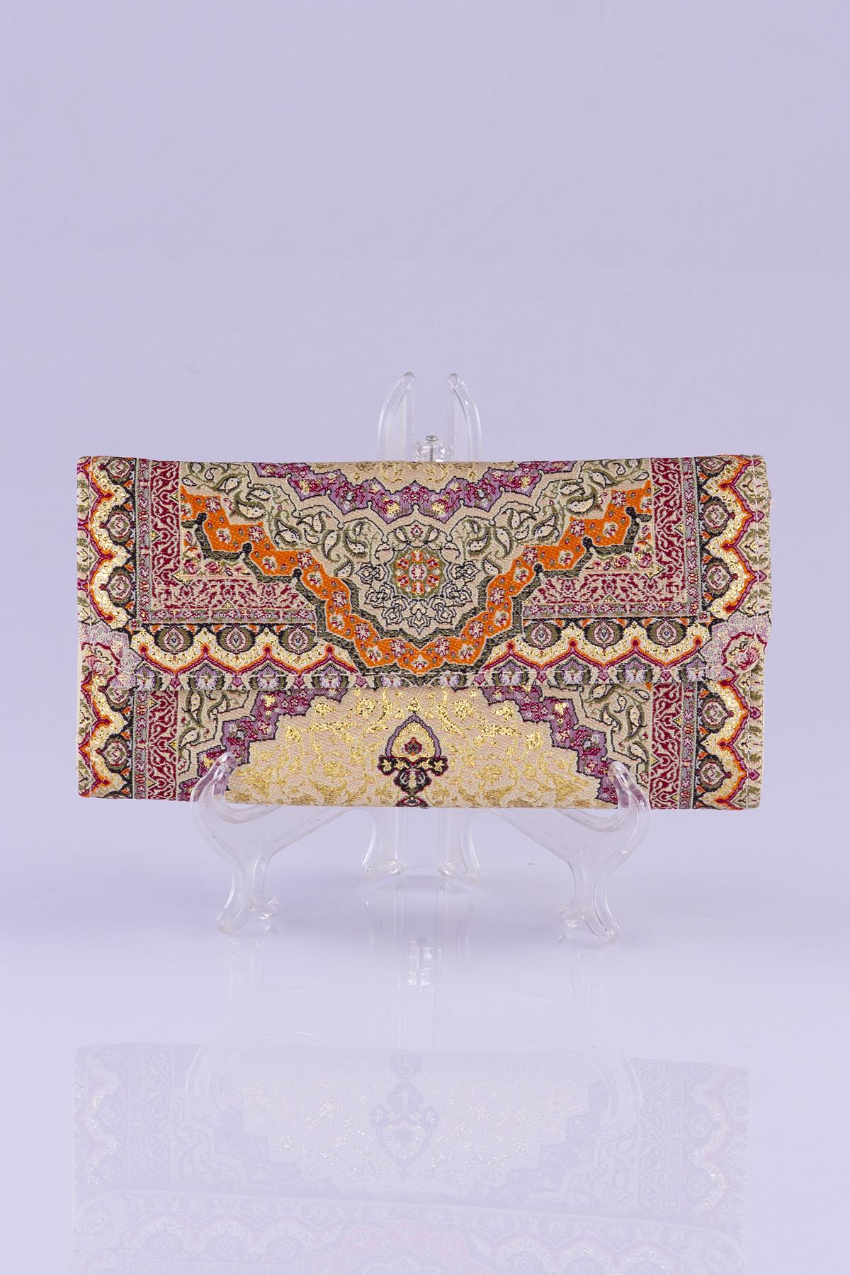 Mottif  İstanbul  Otantik Dokuma Kadın Cüzdan 1506.01