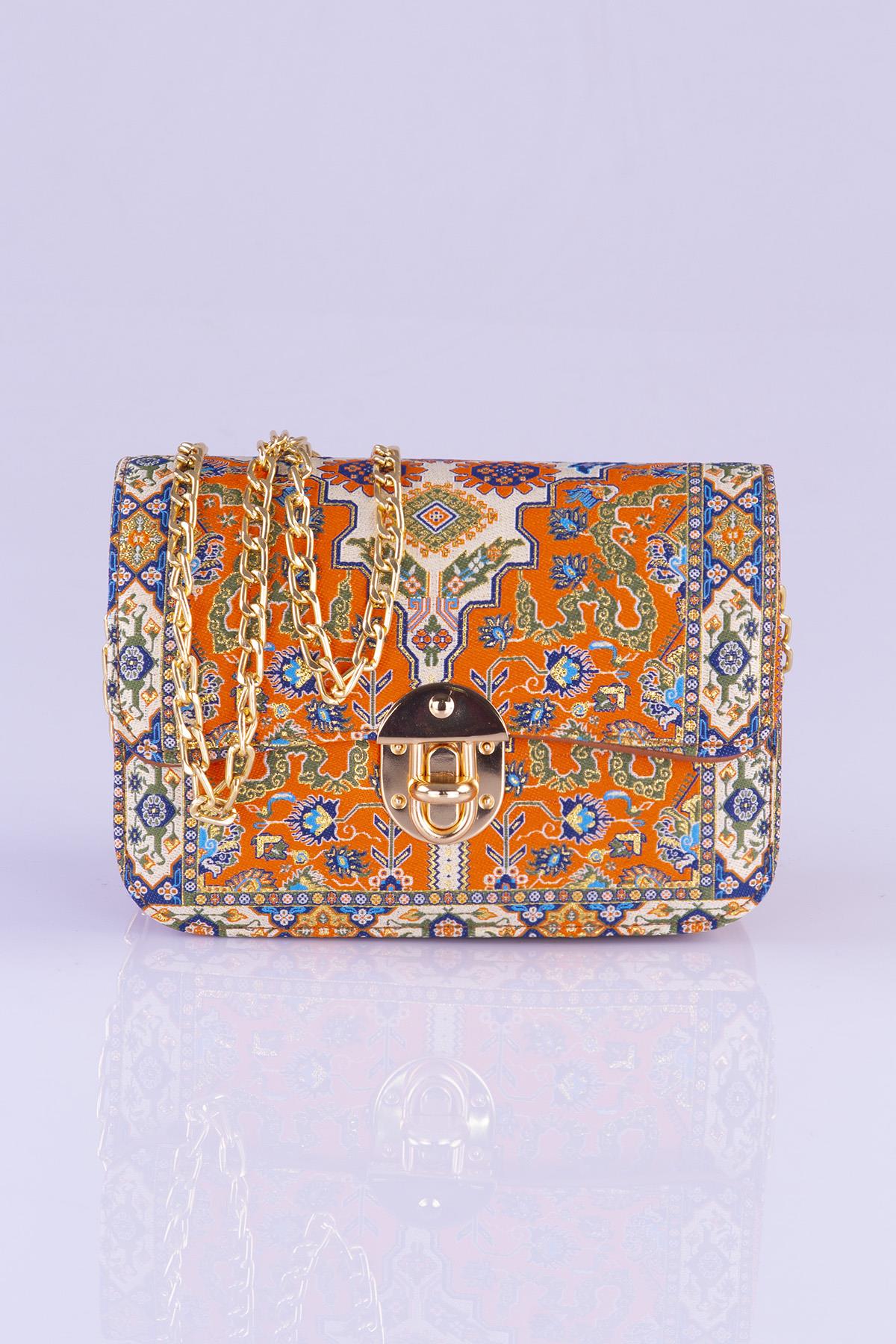 Mottif İstanbul  Otantik Dokuma  Kadın Omuz Çanta 1049.14