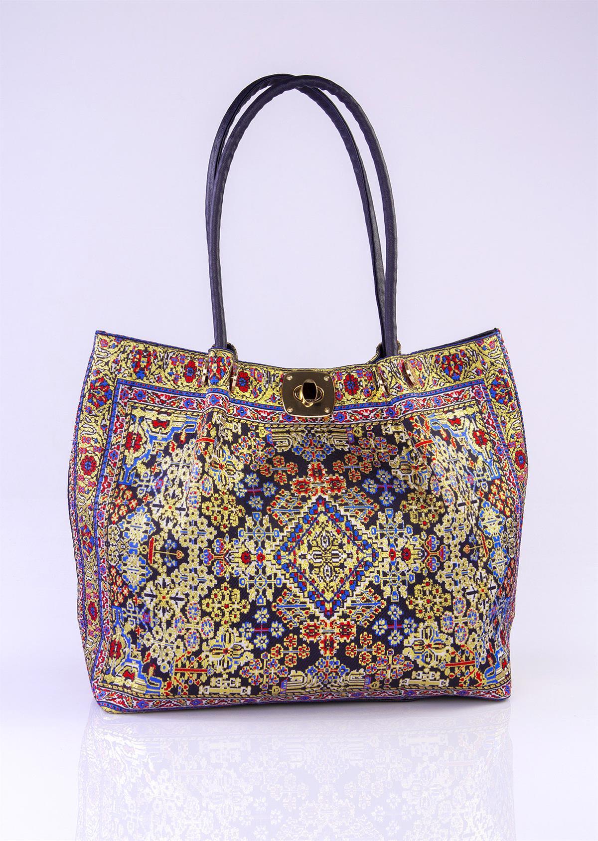 Mottif  İstanbul  Otantik Dokuma Kadın Omuz Çanta 1023A.18