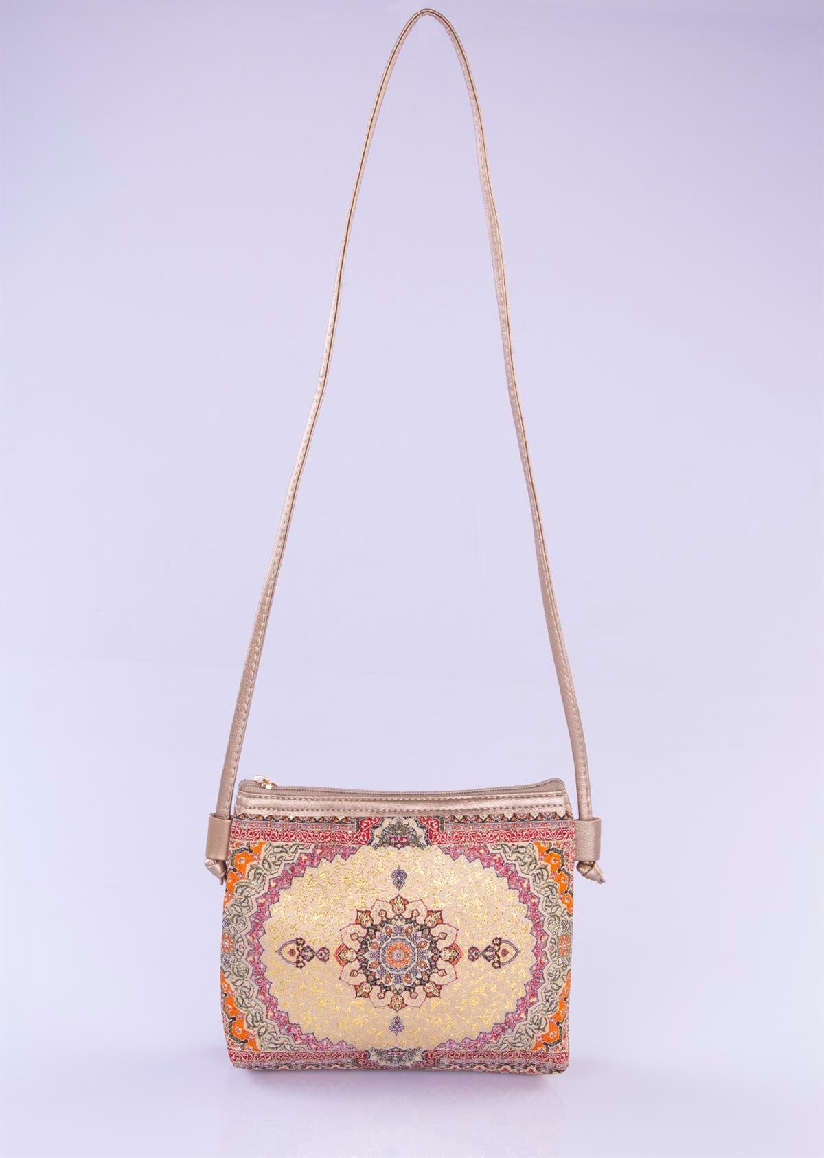 Mottif İstanbul Otantik Dokuma Kadın Omuz Çanta 1051.01