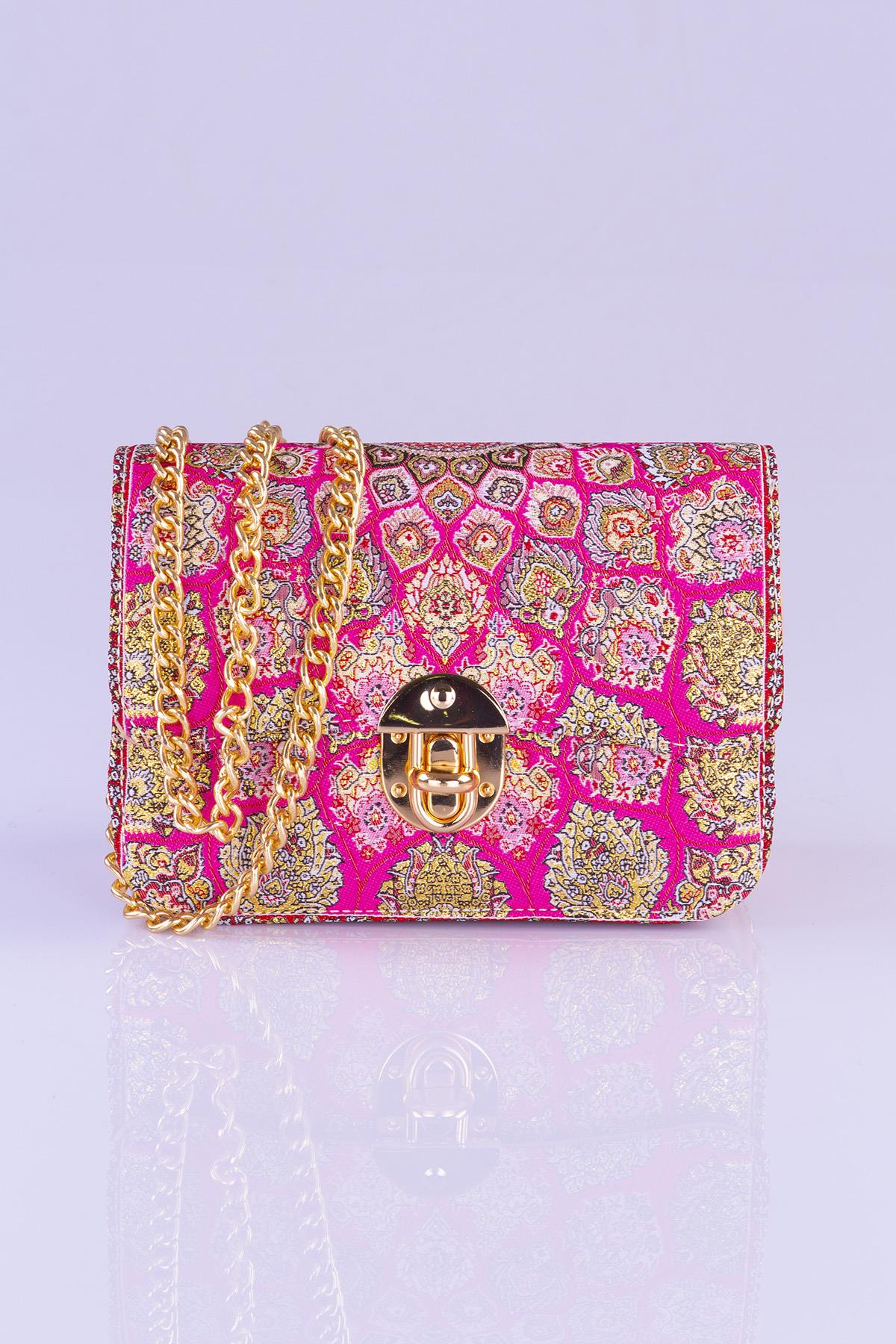 Mottif İstanbul  Otantik Dokuma  Kadın Omuz Çanta 1049.17