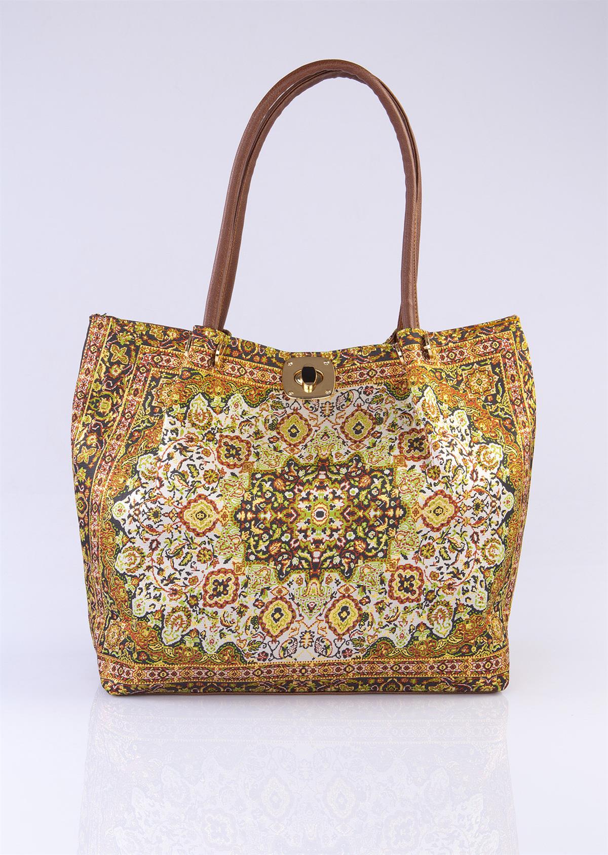 Mottif  İstanbul  Otantik Dokuma Kadın Omuz Çanta 1023A.06