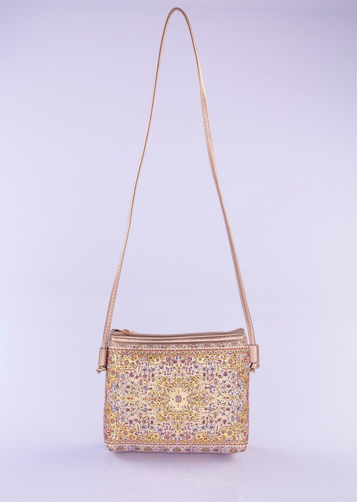 Mottif İstanbul Otantik Dokuma Kadın Omuz Çanta 1051.12