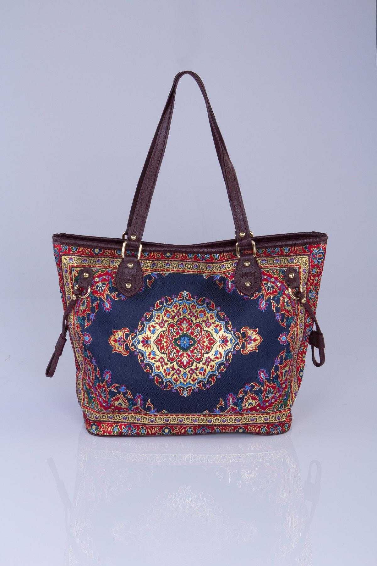 Mottif İstanbul Otantik Dokuma  Kadın Omuz Çanta 1025.09