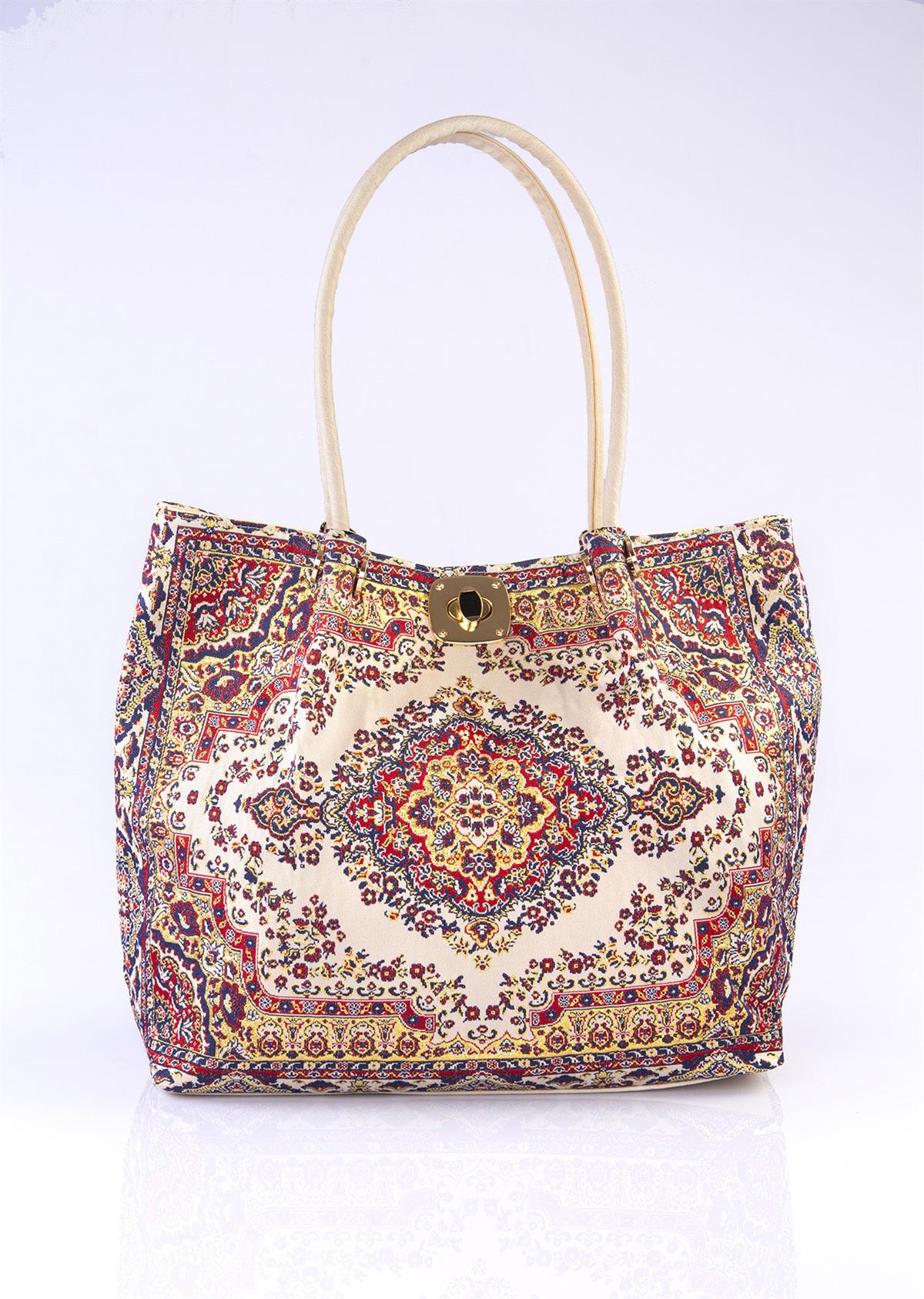 Mottif  İstanbul  Otantik Dokuma Kadın Omuz Çanta 1023A.03