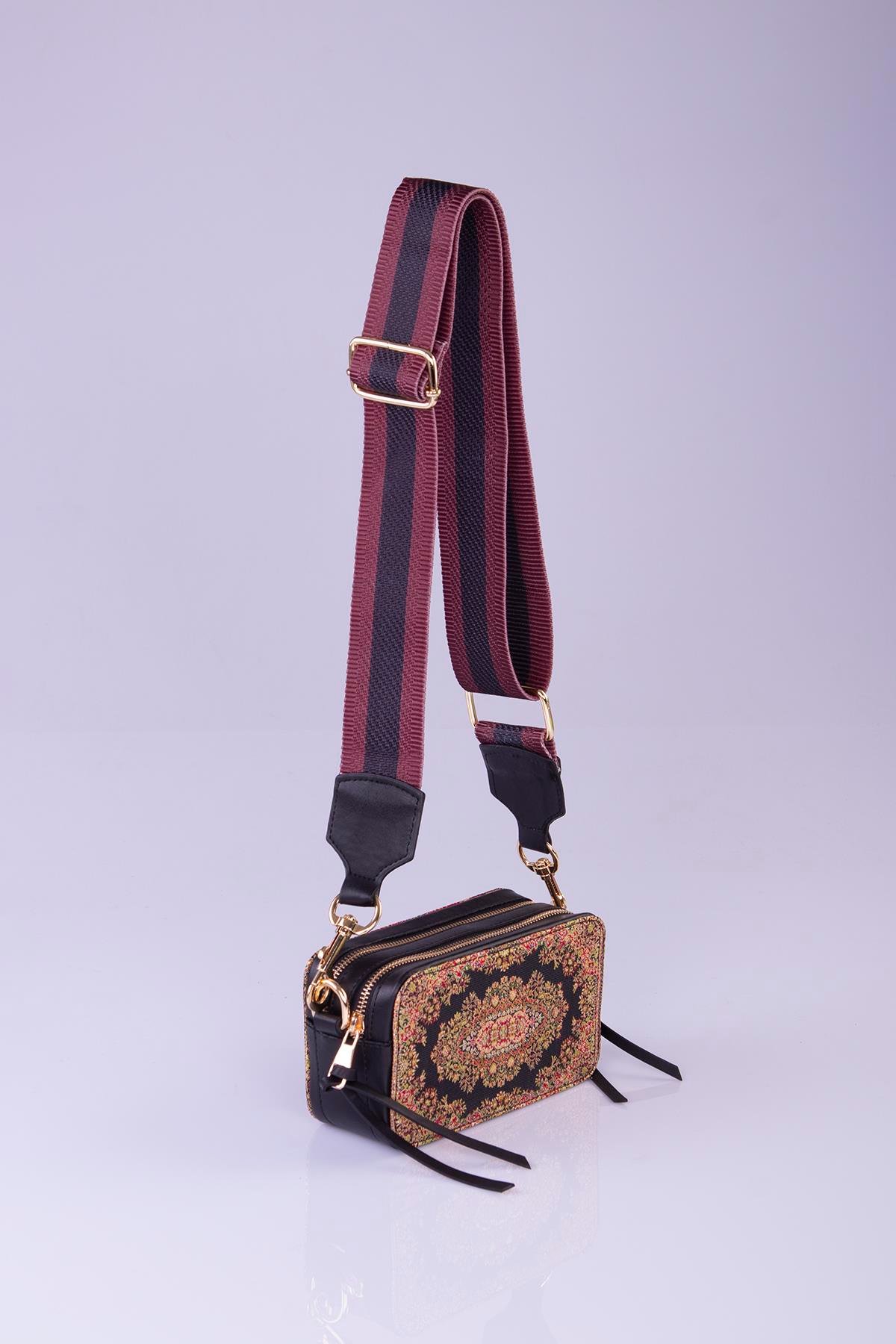 Mottif  İstanbul  Otantik Dokuma Kadın Postacı Çanta 1070.10