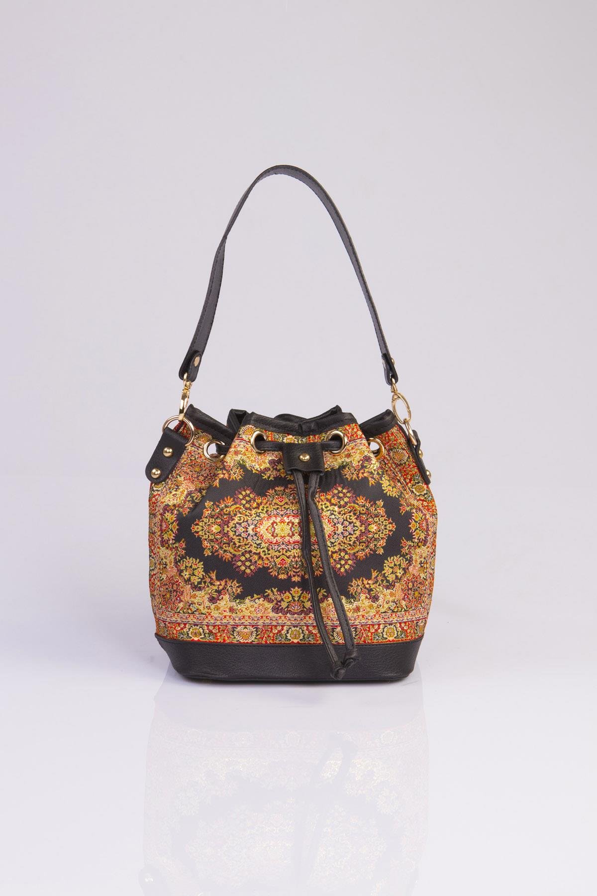 Mottif  İstanbul  Otantik Dokuma Kadın Sırt Çanta 1056.10