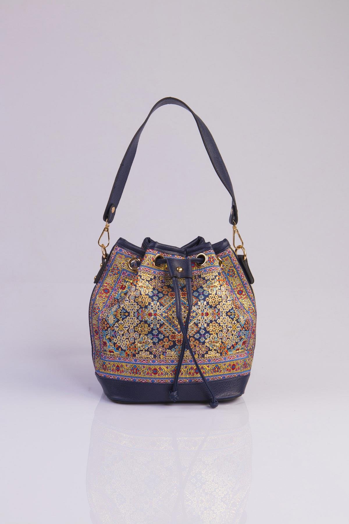 Mottif  İstanbul  Otantik Dokuma Kadın Sırt Çanta 1056.18