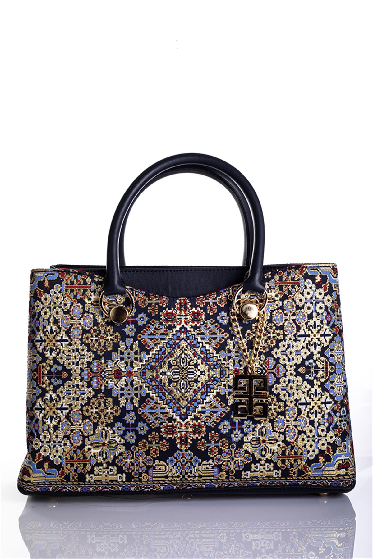 Mottif İstanbul Otantik Dokuma Omuz Çanta 1076.18