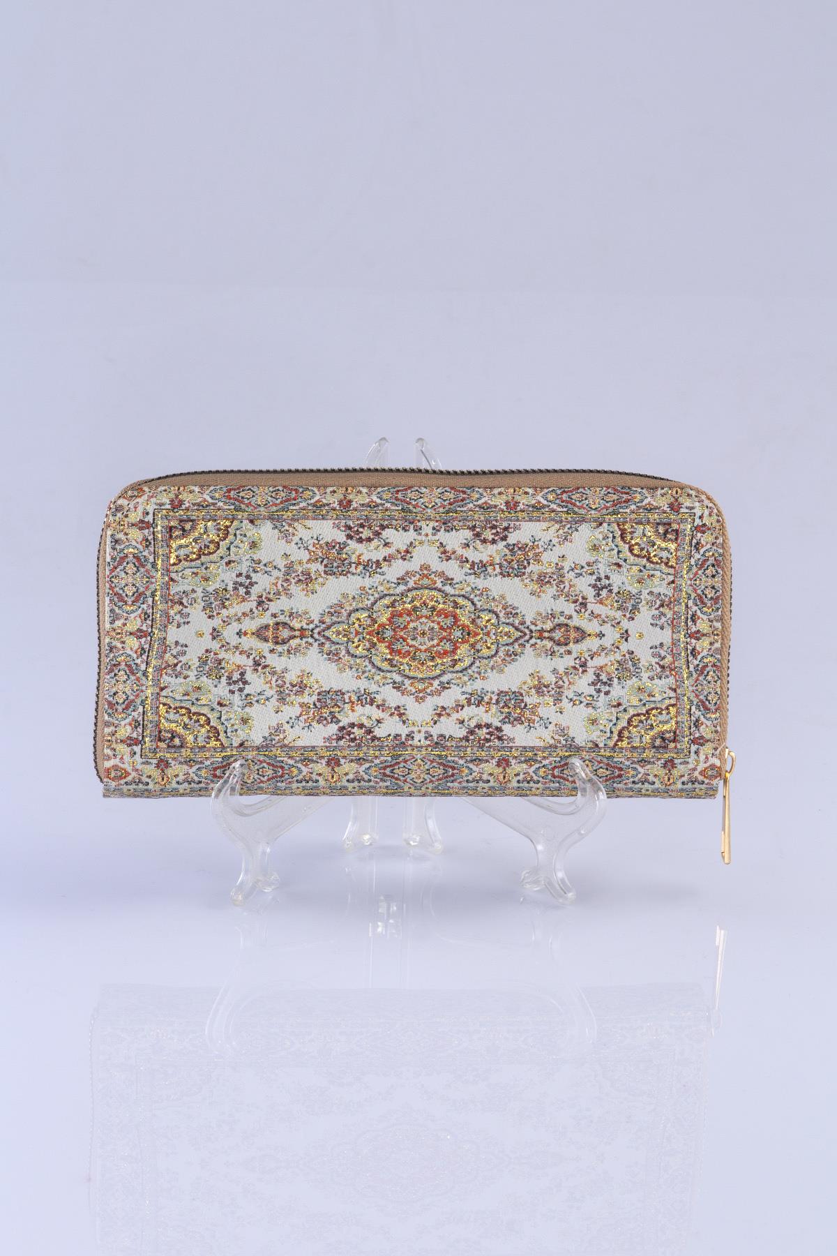 Mottif  İstanbul  Otantik Dokuma Kadın Cüzdan 1503.02