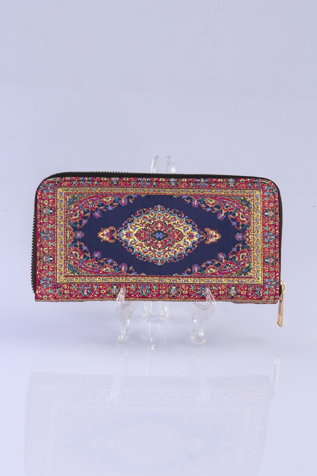 Mottif  İstanbul  Otantik Dokuma Kadın Cüzdan 1503.09