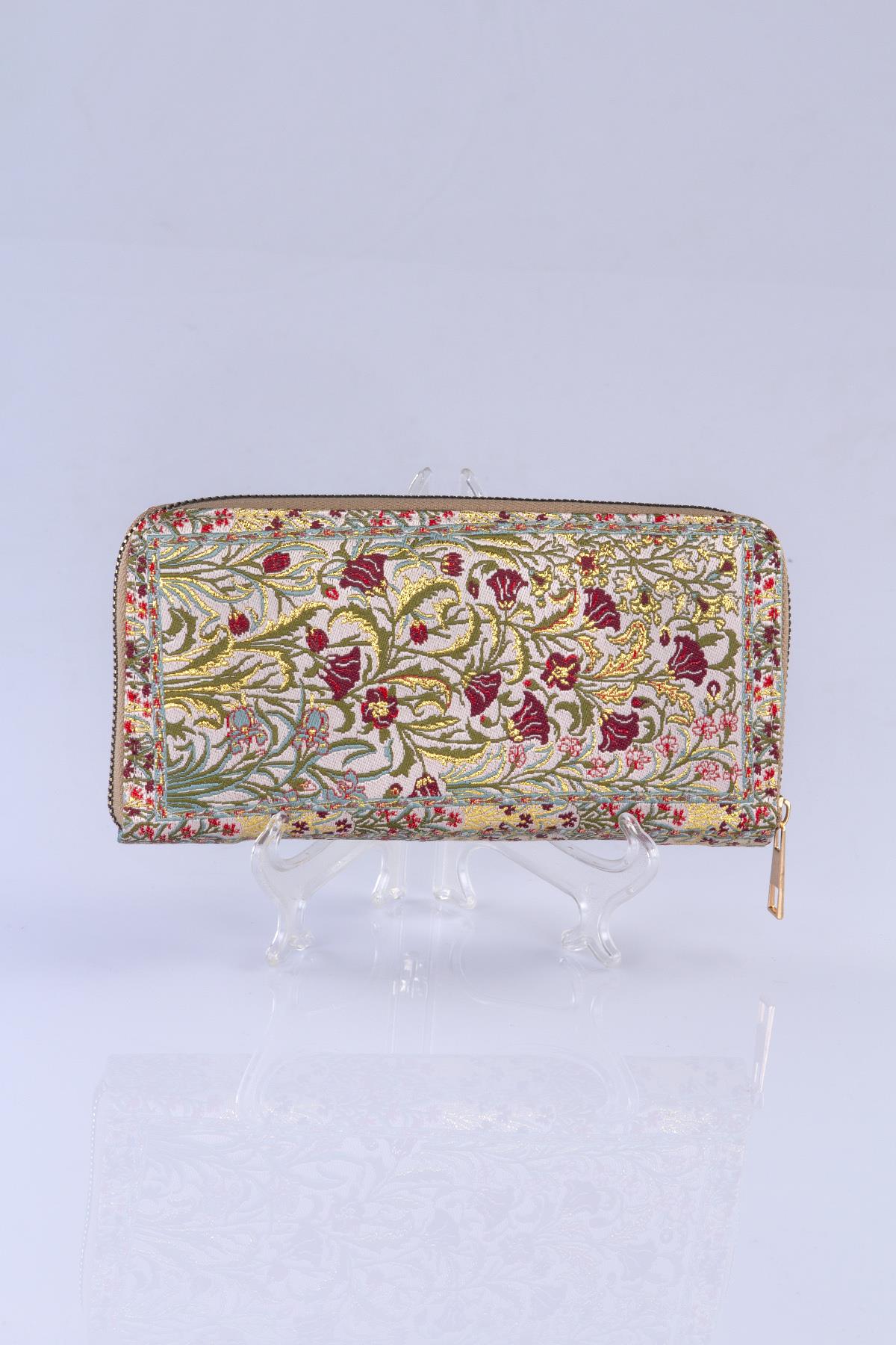 Mottif  İstanbul  Otantik Dokuma Kadın Cüzdan 1503.16