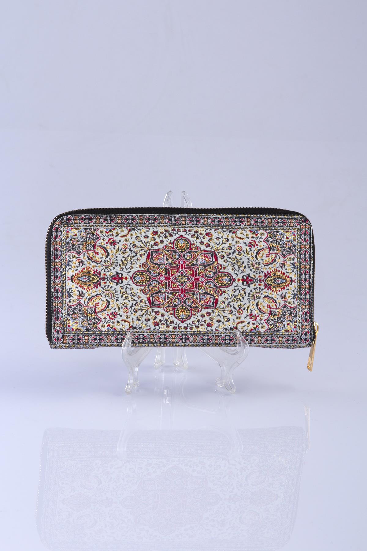 Mottif  İstanbul  Otantik Dokuma Kadın Cüzdan 1503.11