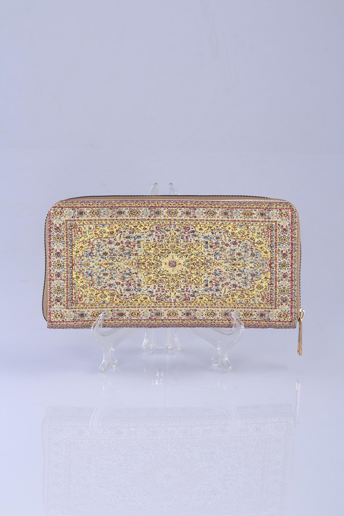 Mottif  İstanbul  Otantik Dokuma Kadın Cüzdan 1503.12