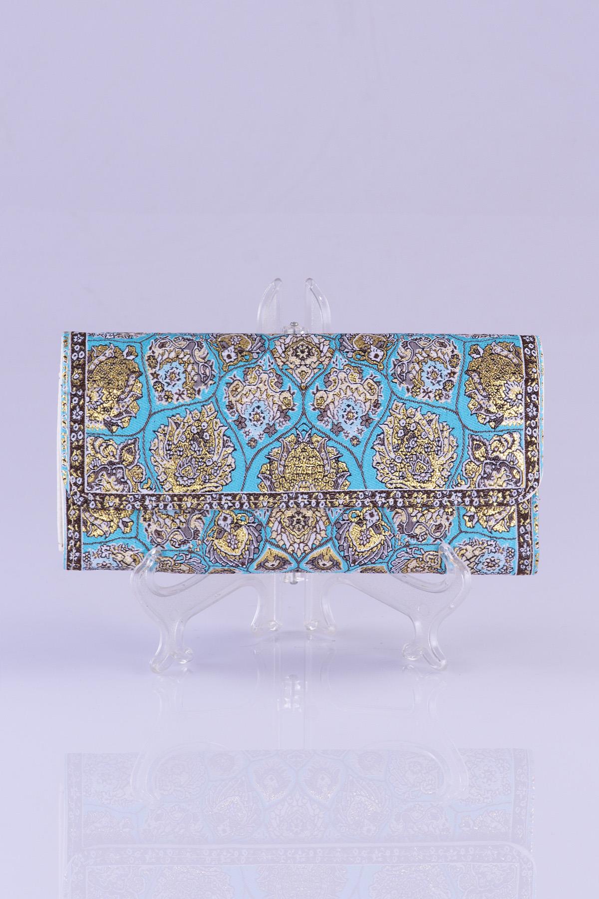 Mottif  İstanbul  Otantik Dokuma Kadın Cüzdan 1506.05