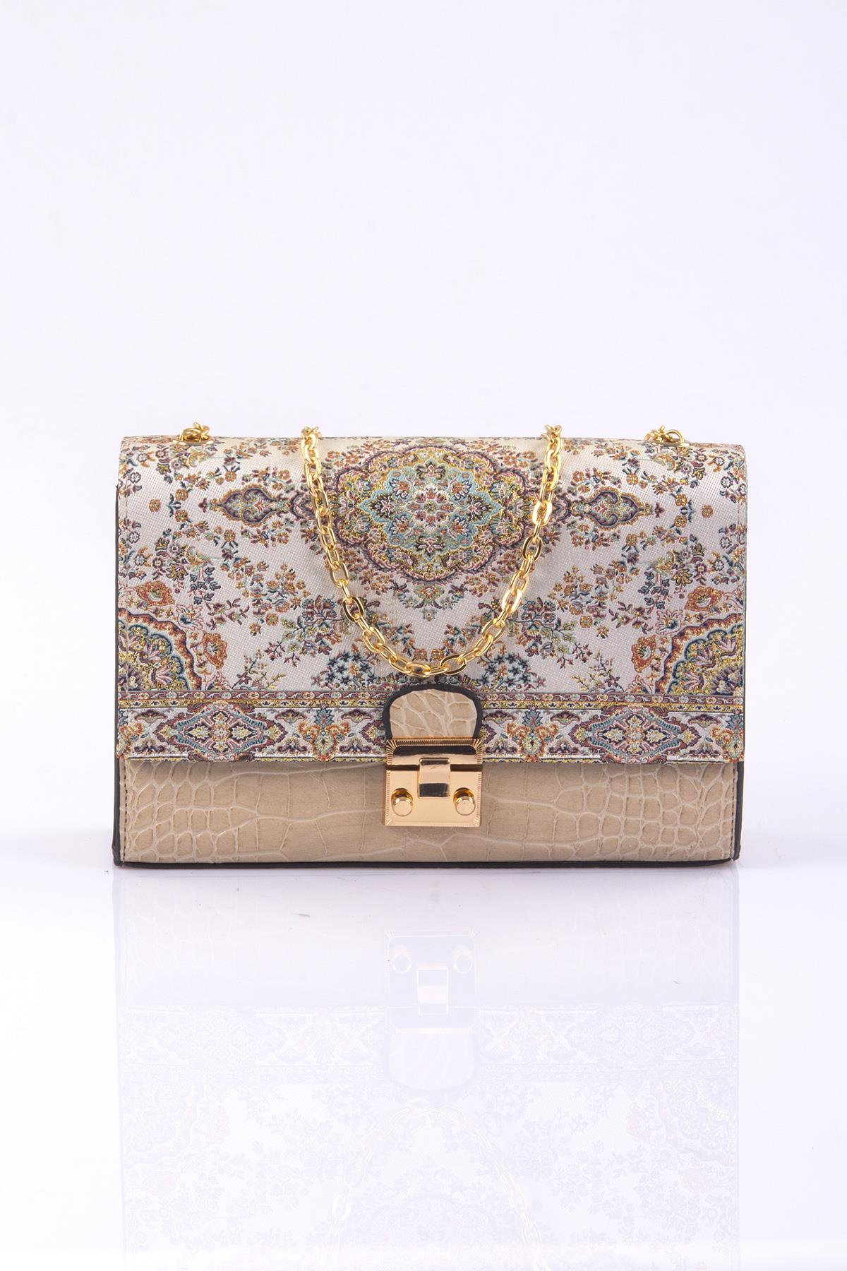 Mottif  İstanbul  Otantik Dokuma Kadın Omuz Çanta 1059.02