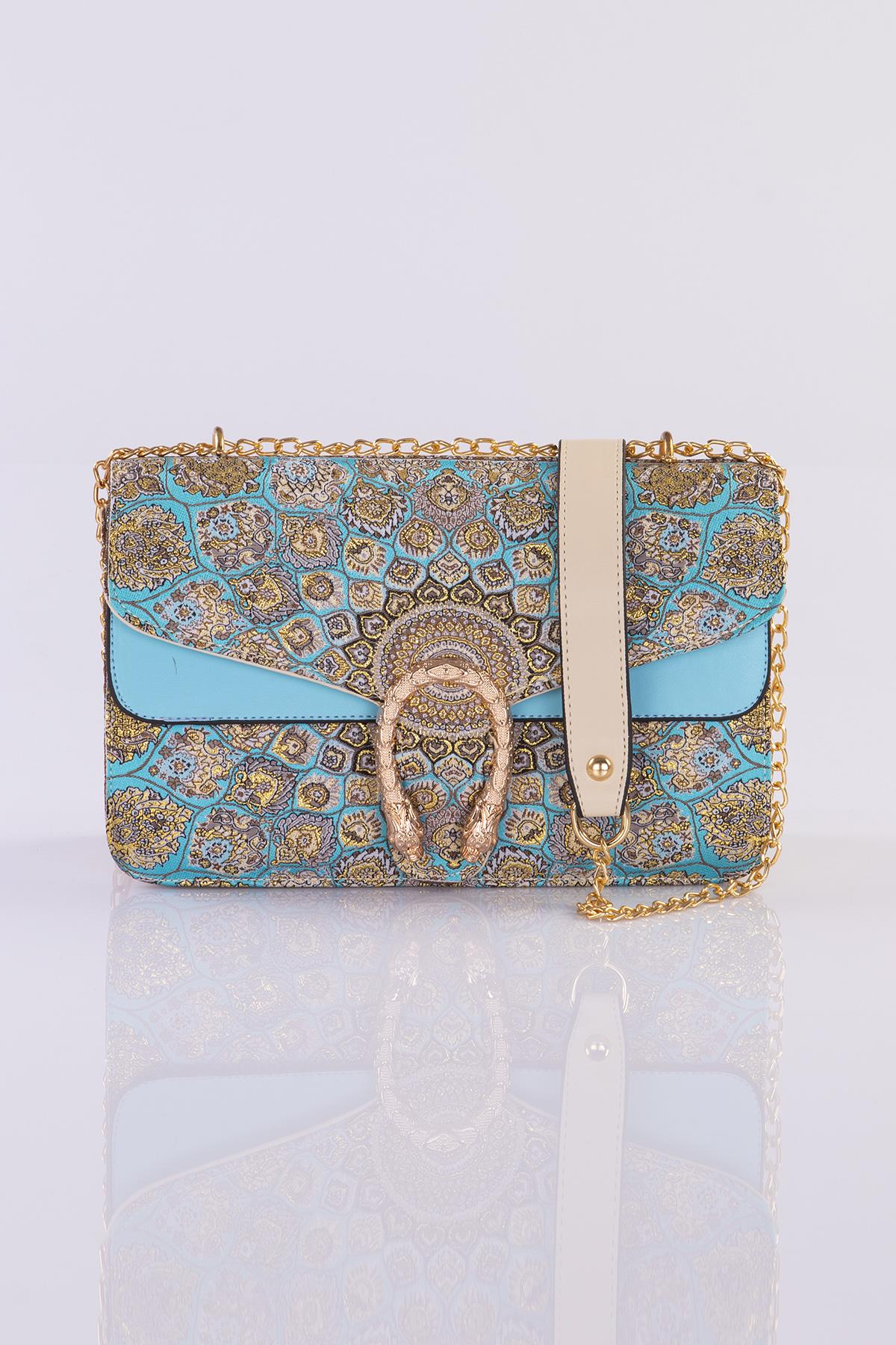 Mottif İstanbul  Otantik Dokuma Kadın Omuz Çanta 1021.05