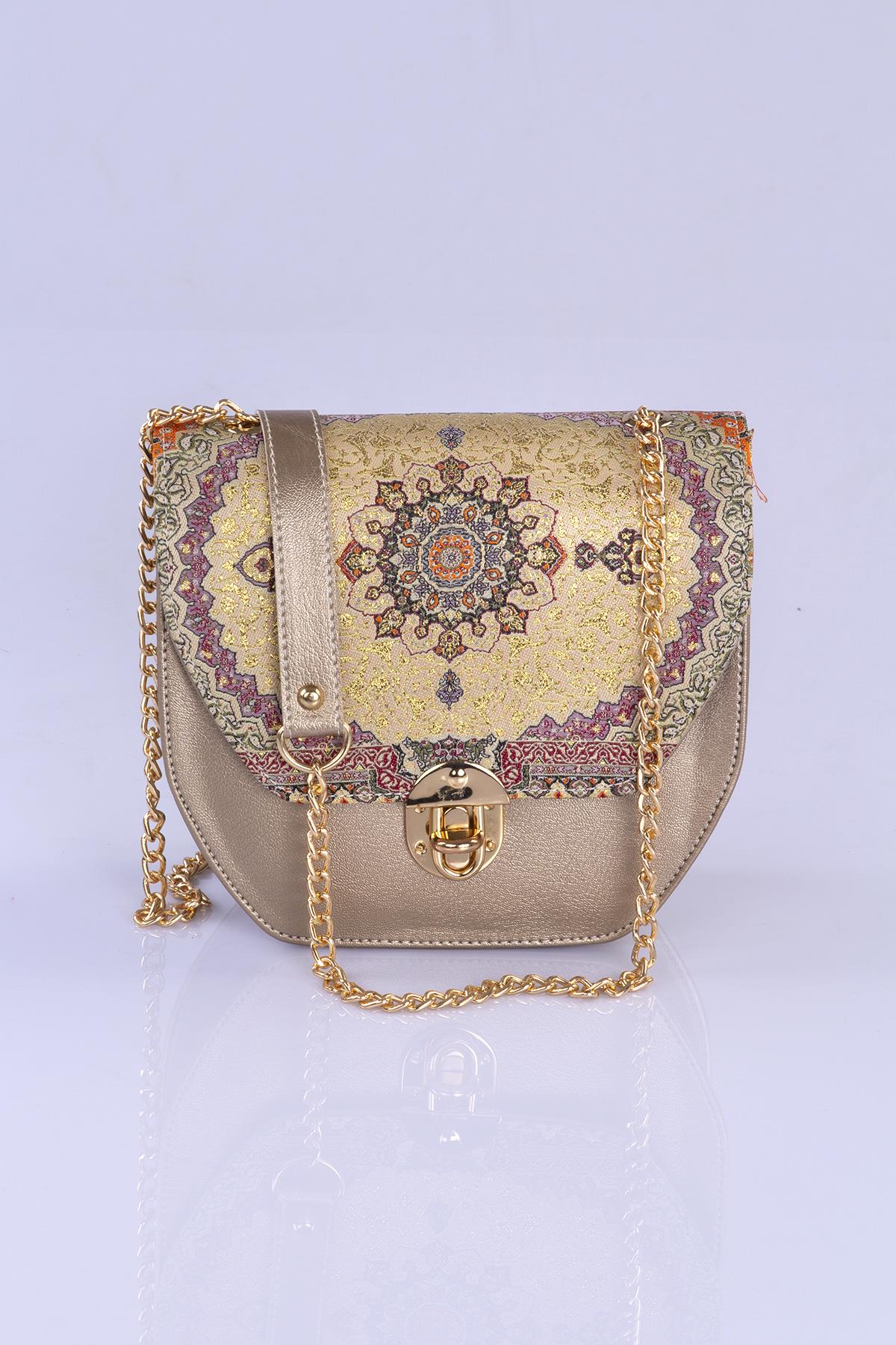 Mottif  İstanbul  Otantik Dokuma Kadın Omuz Çanta 1022.01