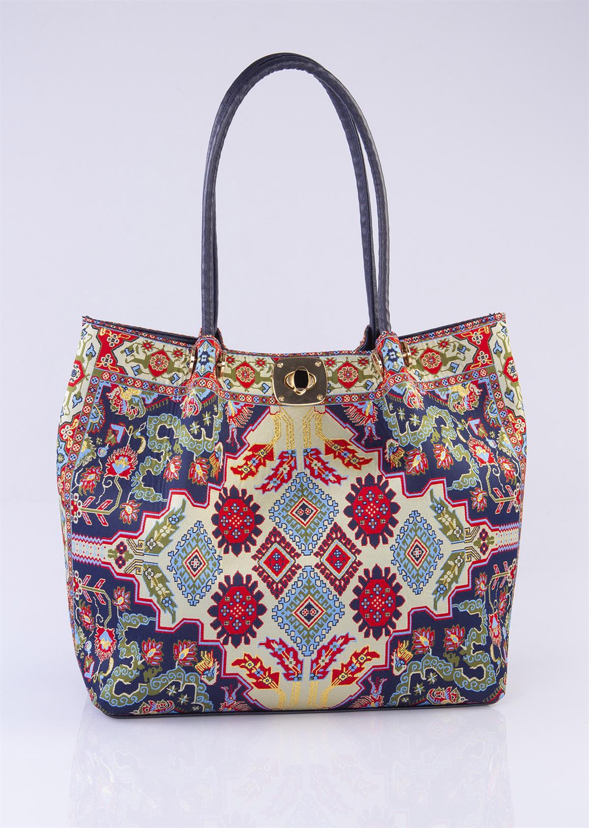 Mottif  İstanbul  Otantik Dokuma Kadın Omuz Çanta 1023A.08