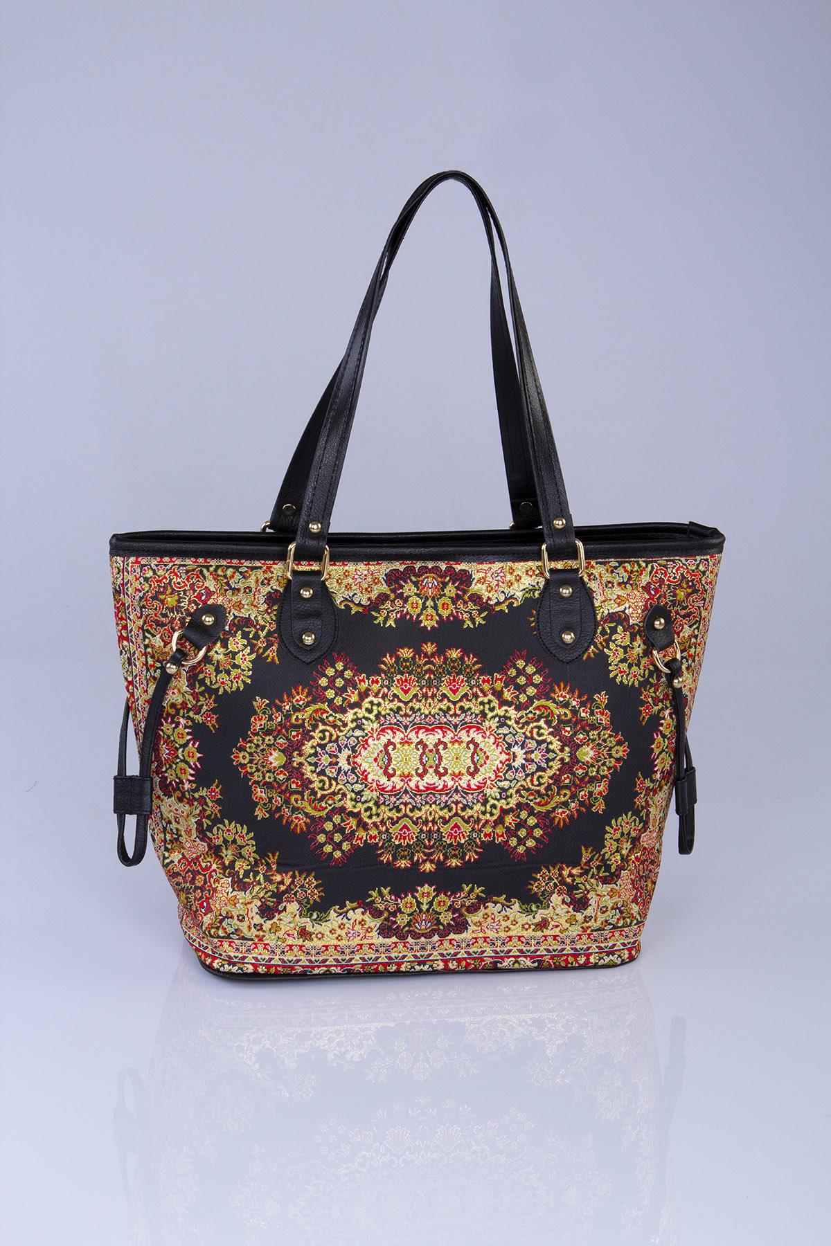 Mottif İstanbul Otantik Dokuma  Kadın Omuz Çanta 1025.10