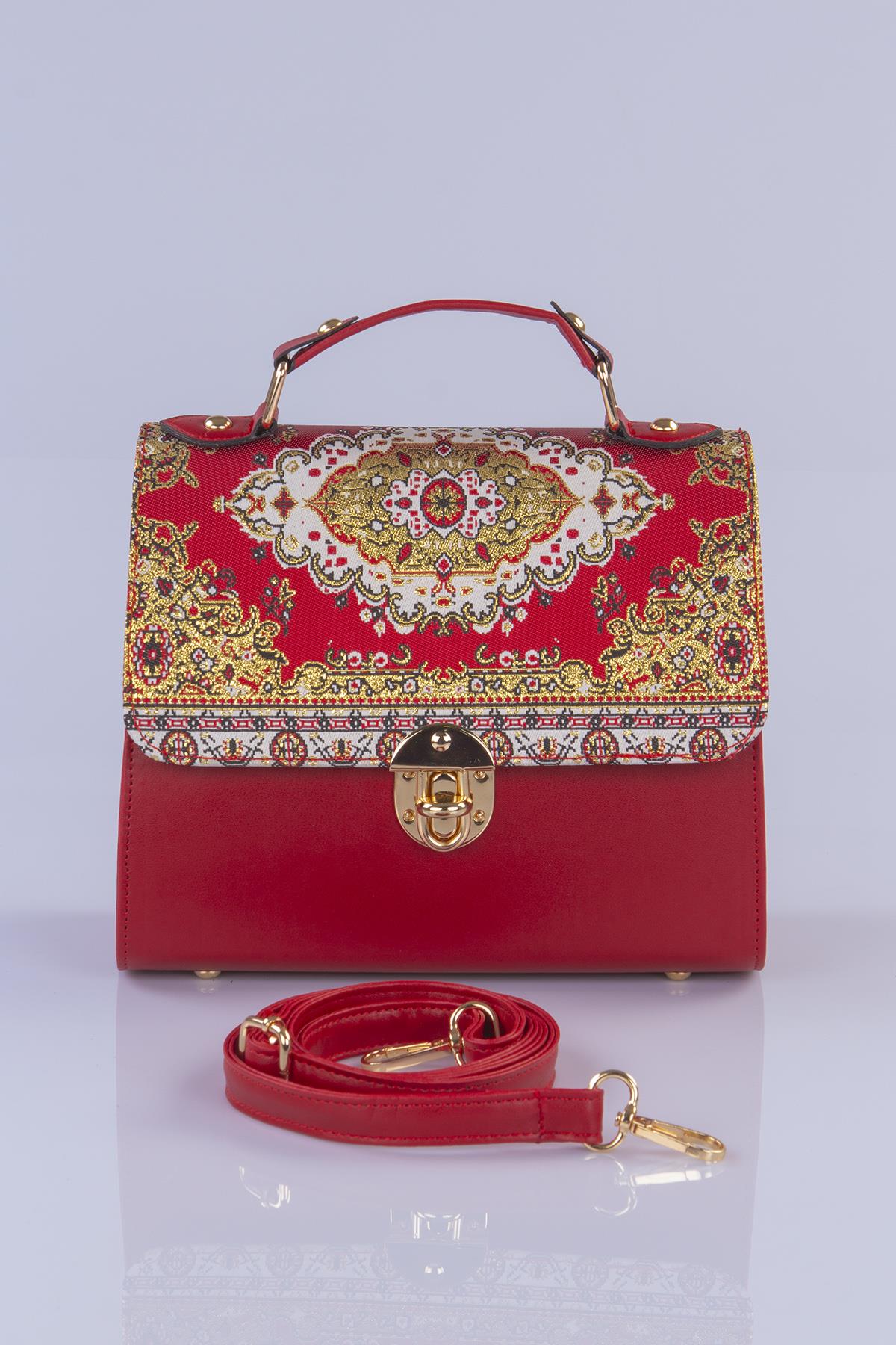 Mottif İstanbul  Otantik Dokuma  Kadın Omuz Çanta 1043.20