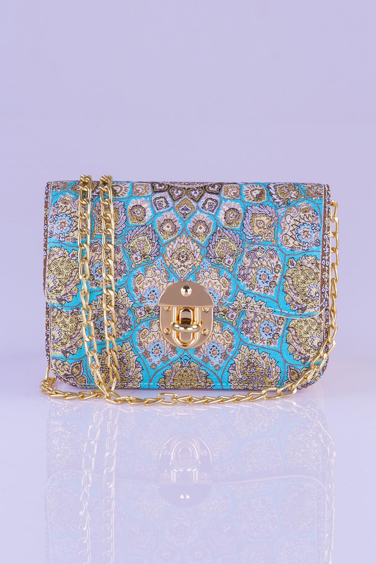 Mottif İstanbul  Otantik Dokuma  Kadın Omuz Çanta 1049.05