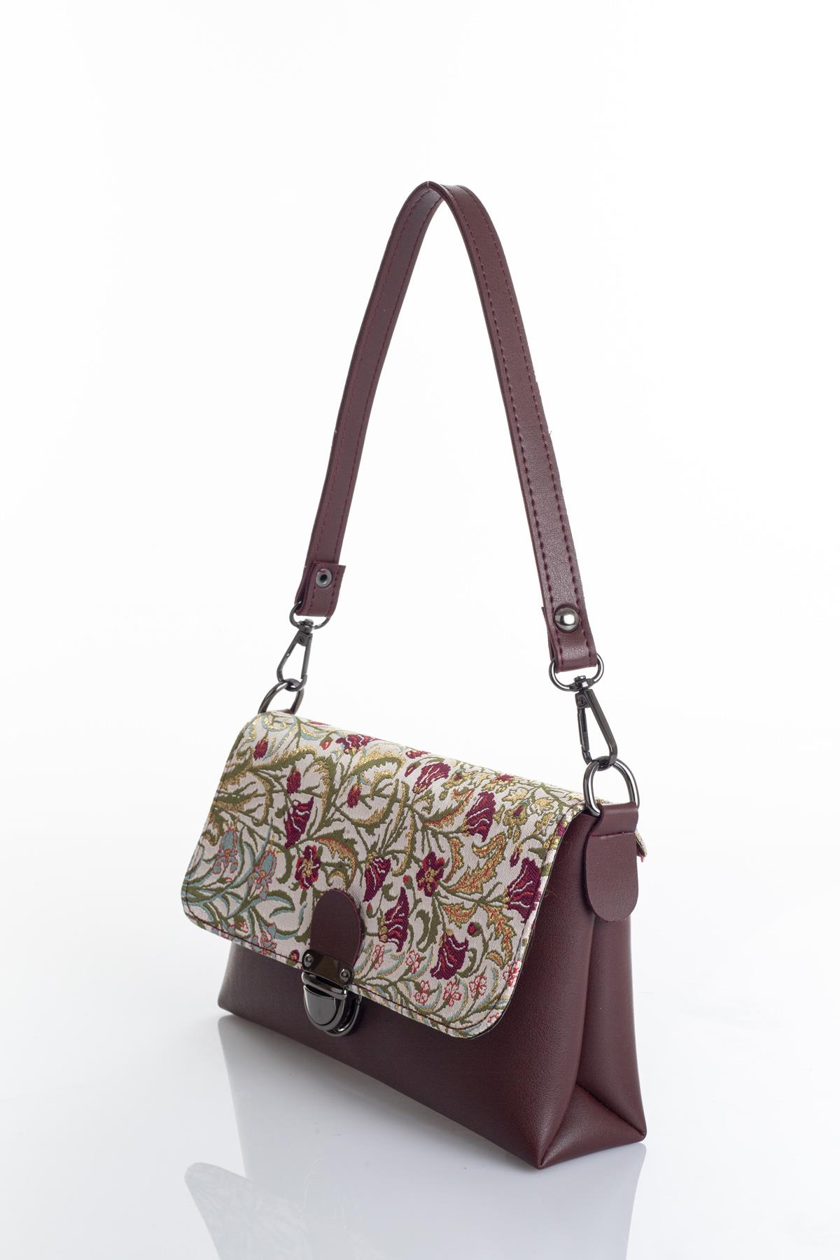 Mottif İstanbul  Otantik Dokuma  Kadın Omuz Çanta 1036.16