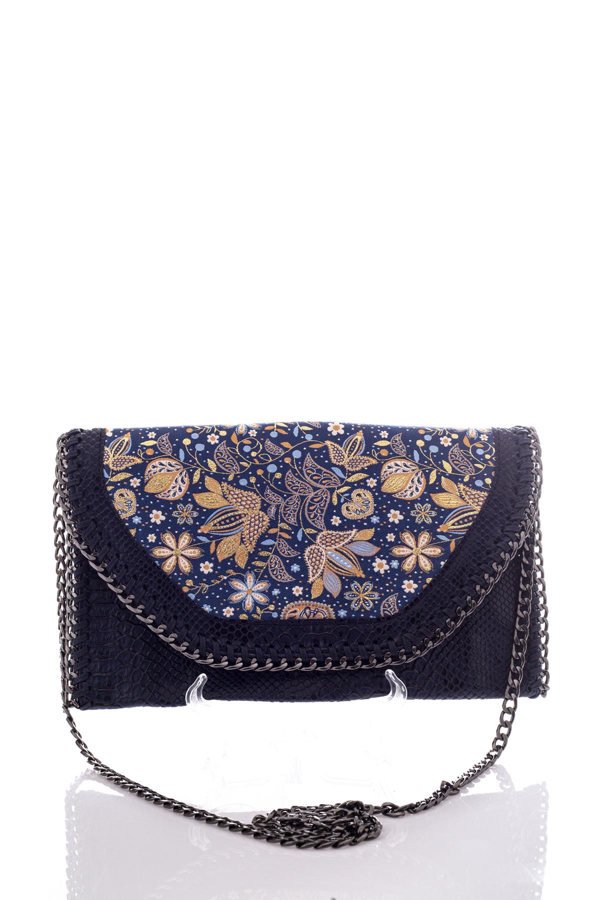 Mottif  İstanbul  Otantik Dokuma Kadın Portföy Clutch Çanta 1007.19