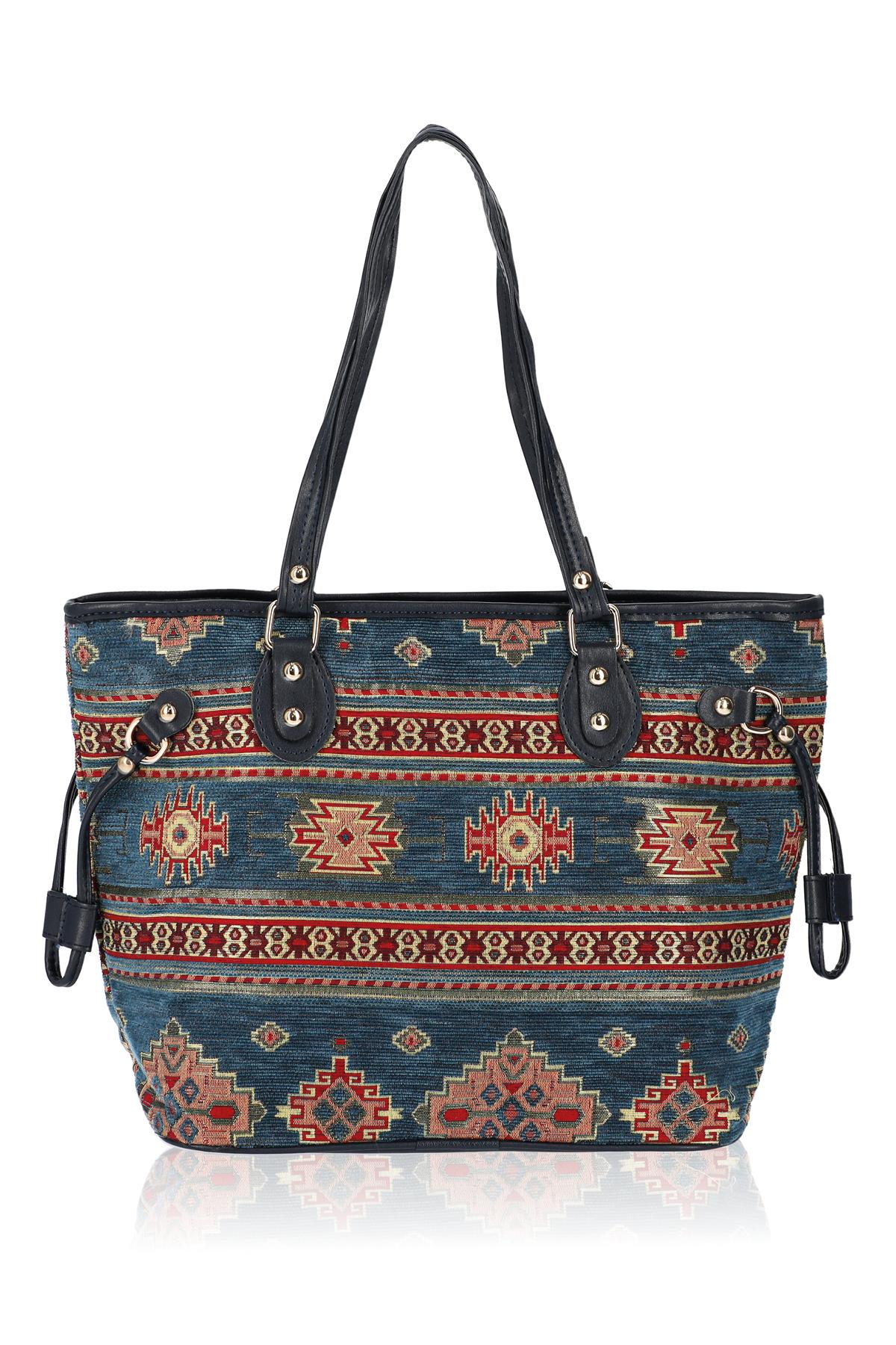 Dokuma Şönil Otantik Kadın Omuz Çanta