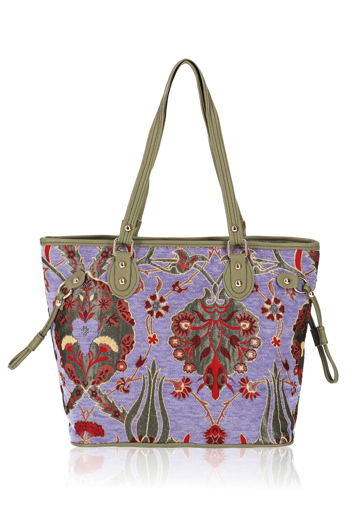 Dokuma Şönil Otantik Kadın Omuz Çanta