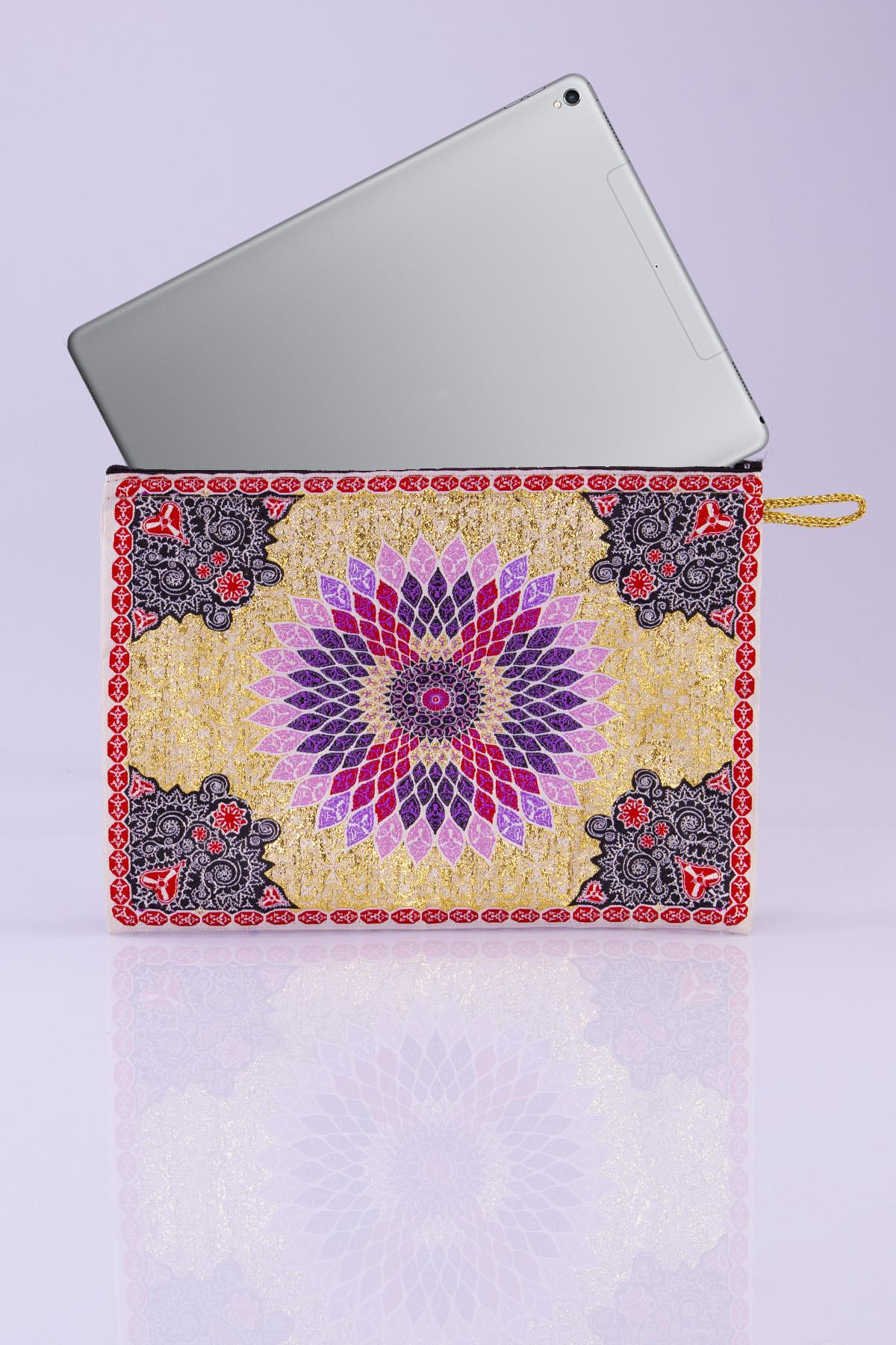Dokuma Simli Desing Otantik Tablet Kılıfı 2700. 15