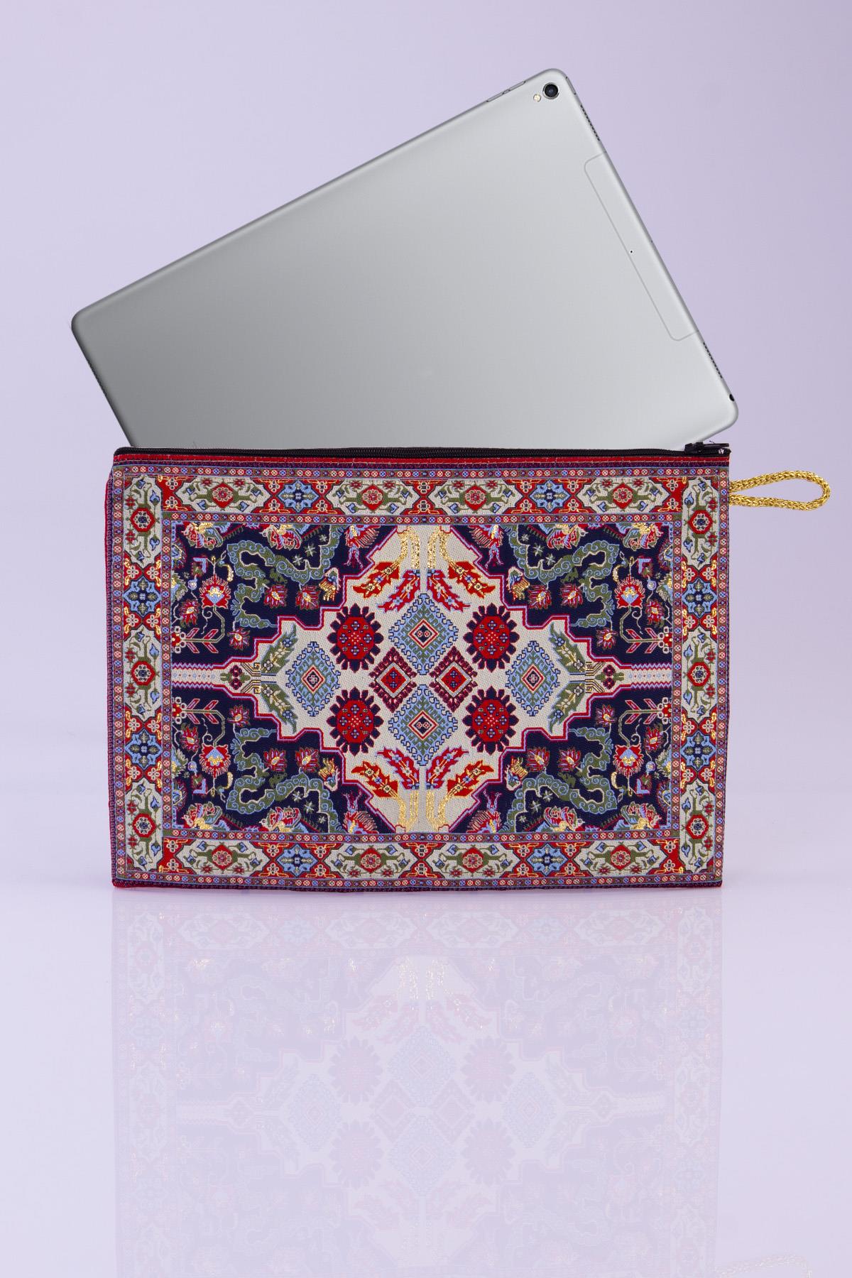 Dokuma Simli Desing Otantik Tablet Kılıfı 2700. 08