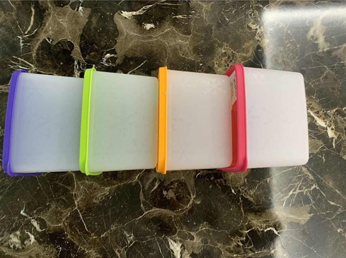 1,1 Litre No Frost Saklama Kabı 4 Adet