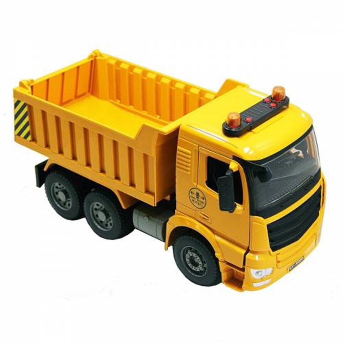 1:20 Kamyon Pilli Işıklı Sesli Damperli 35 Cm Oyuncak Kamyon