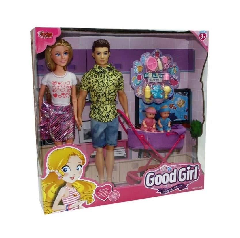 29cm İkizleri Olan Aile Bebek