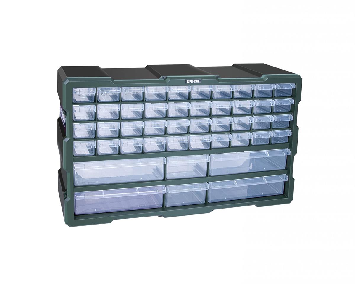 46 Bölmeli Monoblok Çekmeceli Organizer Mega Boy 6017