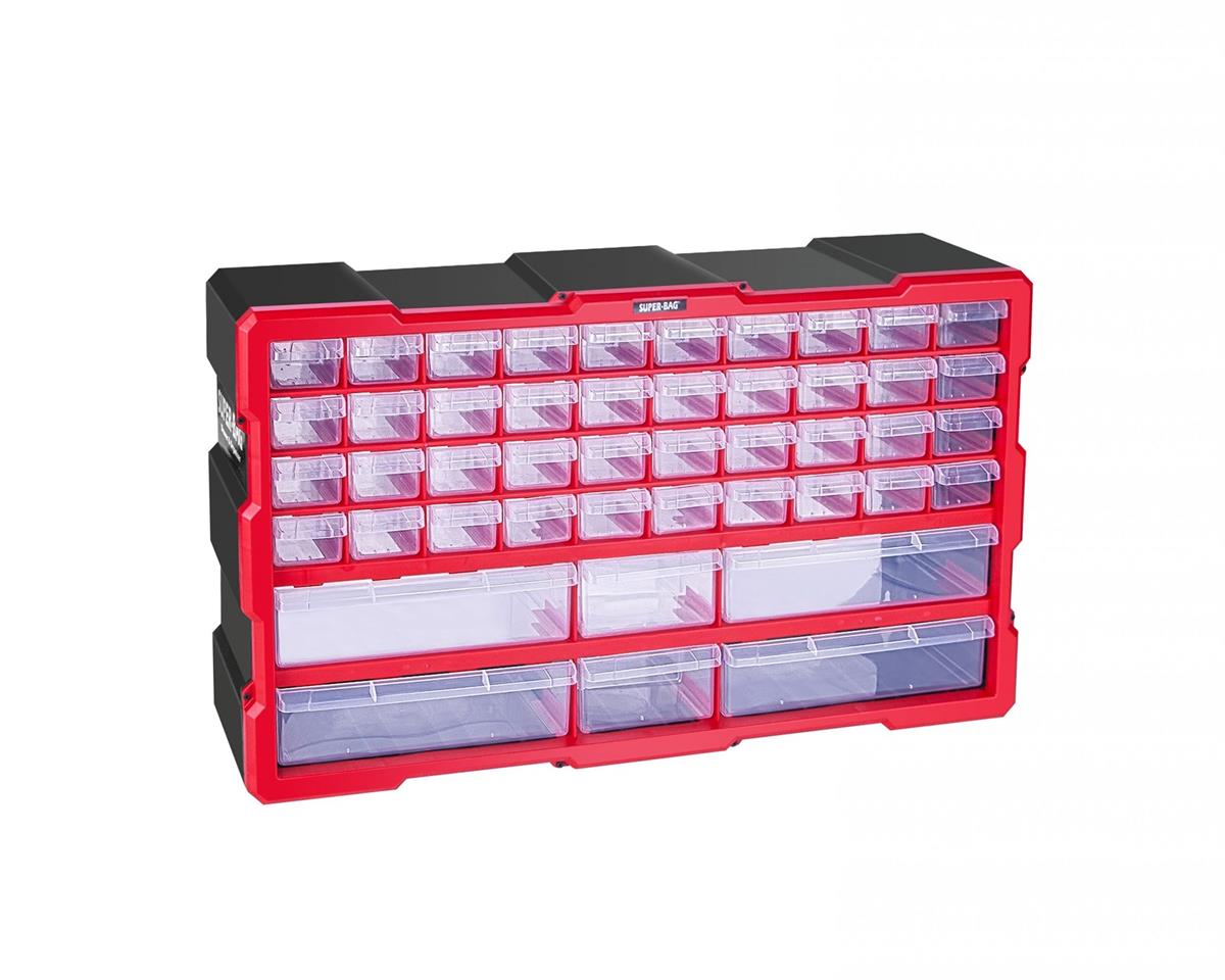 46 Bölmeli Monoblok Çekmeceli Organizer Mega Boy 6017