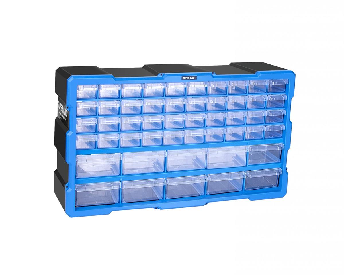 50 Bölmeli Monoblok Çekmeceli Organizer Mega Boy 6016