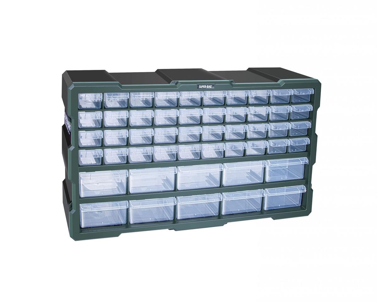 50 Bölmeli Monoblok Çekmeceli Organizer Mega Boy 6016