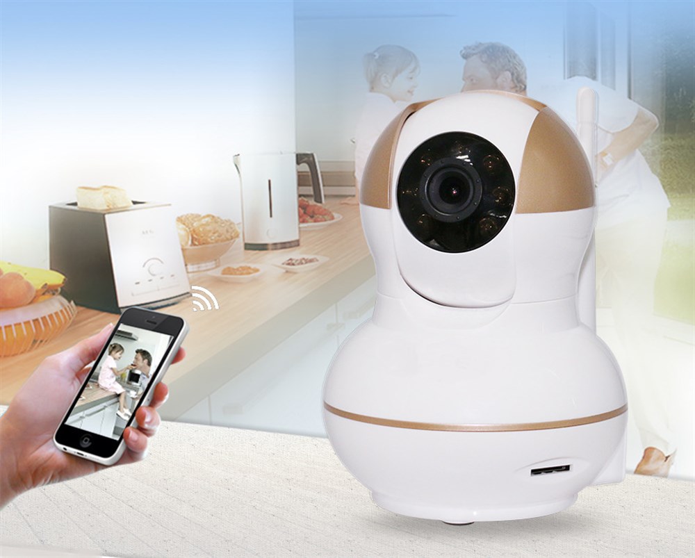 AngelEye KS-512 Full HD Wifi Ev ve Bebek iP Kamera 4in1 Full Set