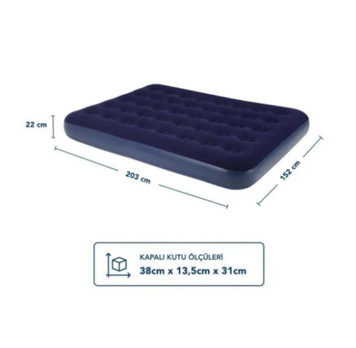 Avenli 21470 Çift Kişilik Yastıklı Şişme Yatak Set