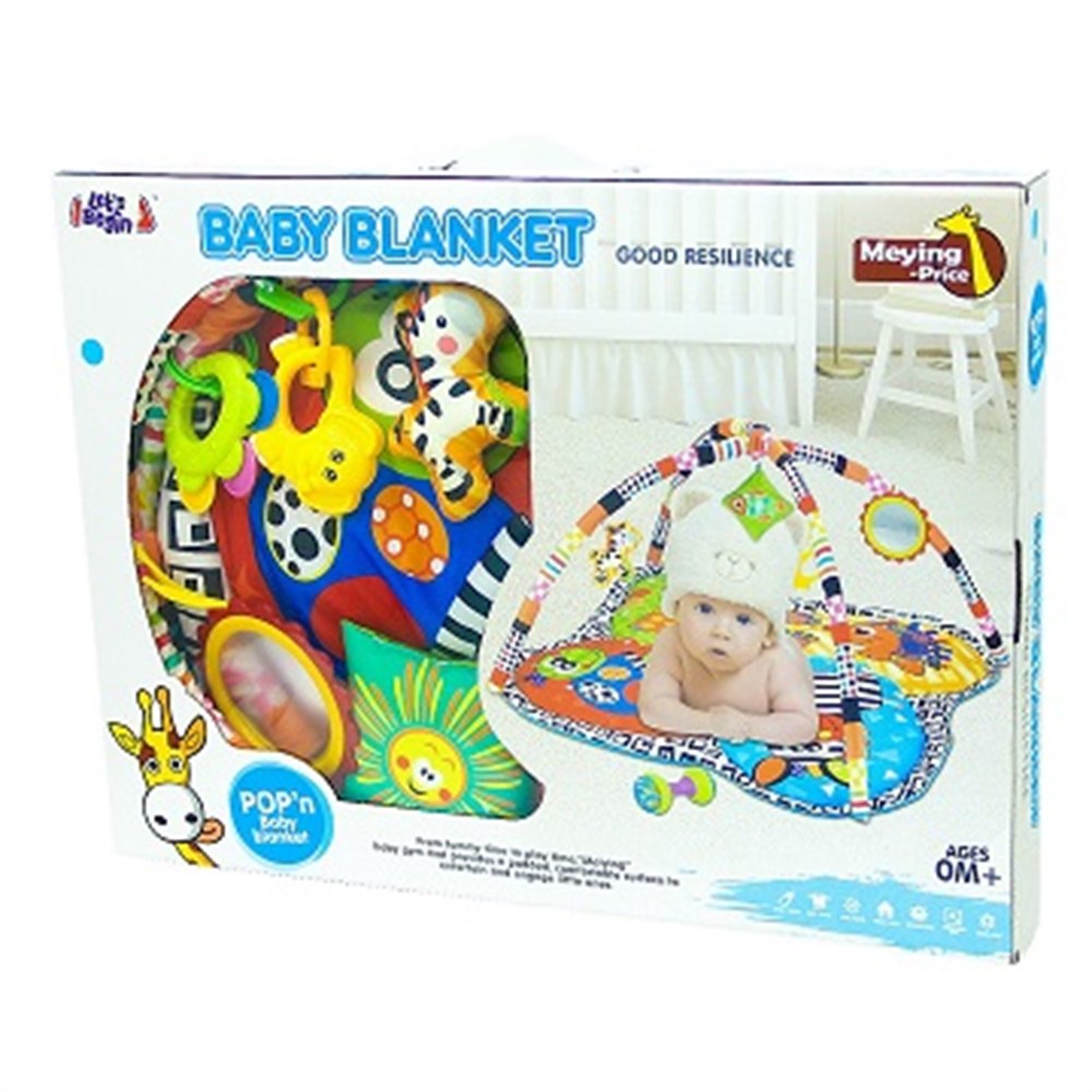 Aynalı ve Çıngıraklı Oyun Halısı